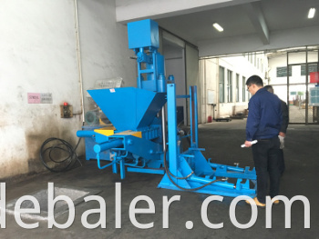 Y83L-250 Automatic Aluminum Shaving Chips Metal Briquetting Press